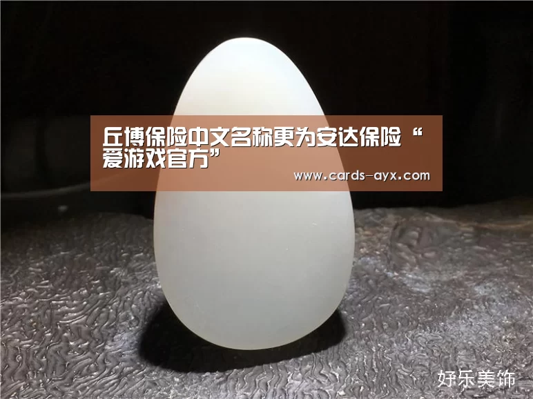 丘博保险中文名称更为安达保险“爱游戏官方”(图3) 爱游戏官方